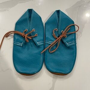 Mon Petit Oxford Shoes Peacock